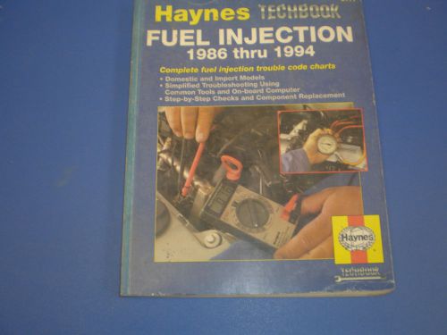 Haynes techbook fuel injection 1986-1996  manual 2111 12 pictures free shipping