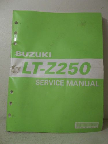 Used 2004 oem suzuki lt-z250 k4 quadsport factory service manual atv