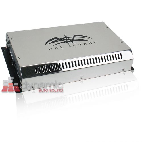 Wet sounds syn 2 (syn2) full-range 2-ch. amp marine boat amplifier 700w new