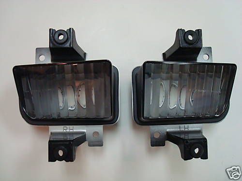 77-78 firebird park parking light lamps new premium set