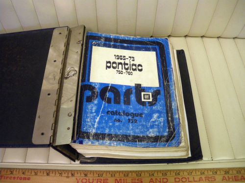 1965 thru 1973 pontiac parts manual illustrated catalog cdn