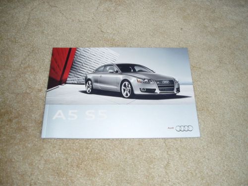 2012 audi a5 s5 cabriolet premium sales brochure dealer car literature 34 page