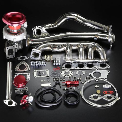 F20c f22 t04e stage iii turbo charger manifold bolt-on kit for ap1 ap2 s2k s2000