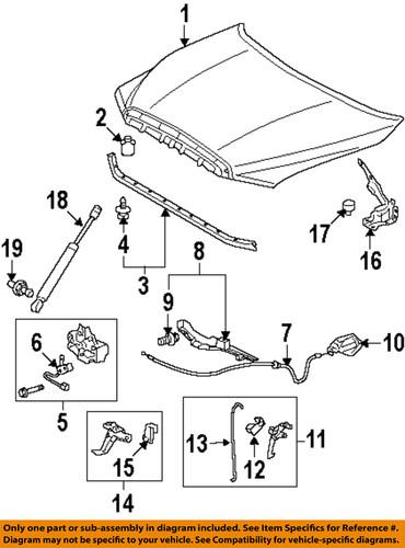 Toyota oem 535400c040 hood-catch lever