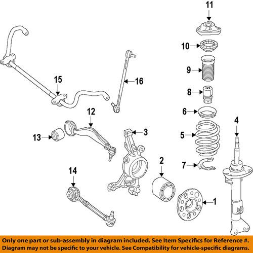 Mercedes-benz-mb oem 2043232800 suspension strut assembly/front strut