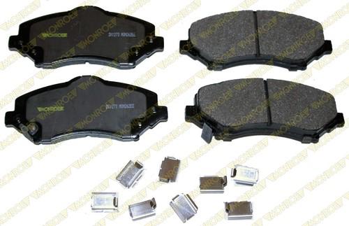 Monroe dx1273 brake pad or shoe, front-monroe dynamics brake pad