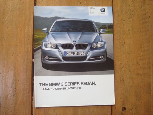 2010 bmw 3 series sedan sales brochure (canadian market)