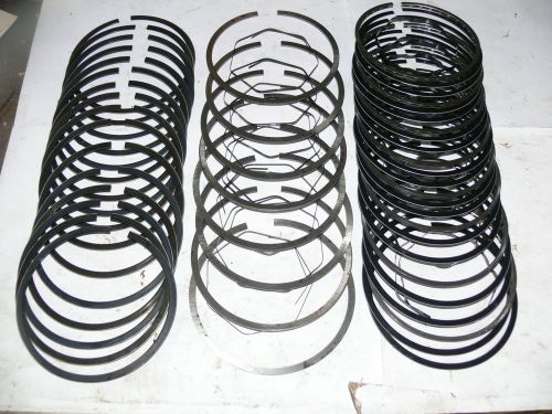 Chevy 348, 396, 400, 402cu., buick 364 cu., olds 455 cu. cry 361 .std.  rings