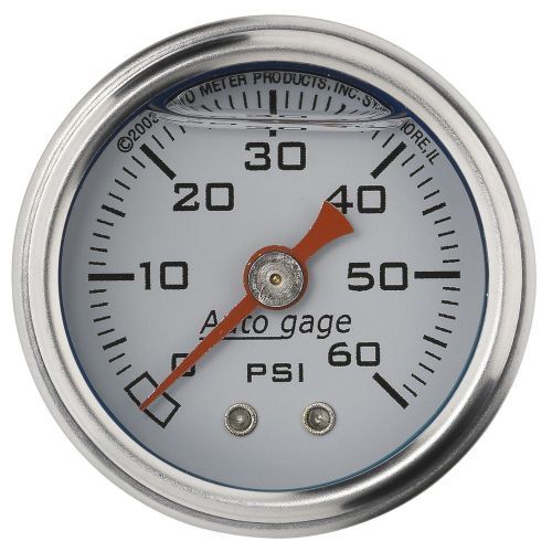 Auto meter 2176 autogage; fuel pressure gauge