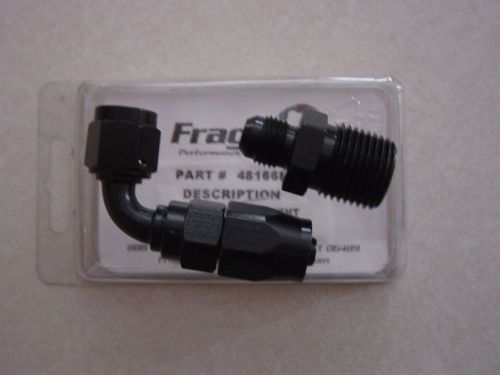 Fragola -6 to 1/2&#034; npt straight &amp; -6 90 degree hose end fittings