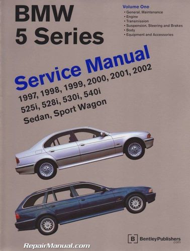 1997-2002 bmw 5-series e39 525i, 528i, 530i, 540i sedan, sport wagon service ...