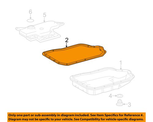 Toyota oem automatic transaxle-pan gasket 3516873010