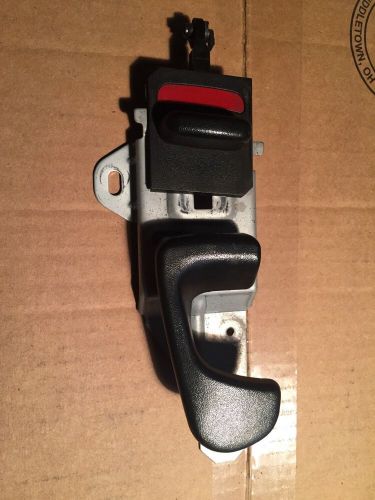 91-97 mits 3000gt / stealth, left passenger inside door handle lock button black