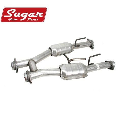 Bbk performance 1509 short mid h pipe fits 79-93 mustang