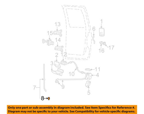 Ford oem 99-07 f-250 super duty-door lock knob f81z2521850aaa