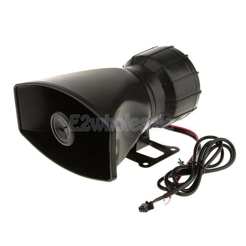 12v 100w car warning alarm hooter ambulance loud siren horn speaker with mic