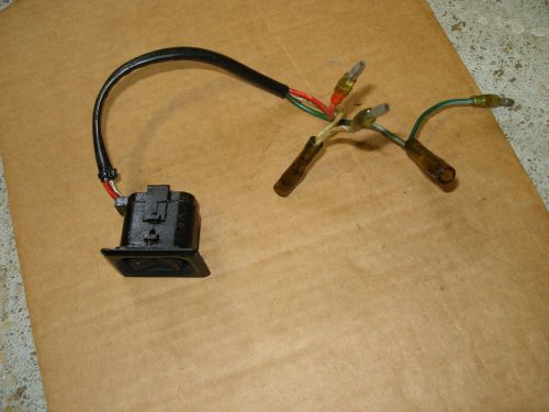 Power trim+tilt switch 1993 150 h.p. v-6 mercury outboard  motor pan switch