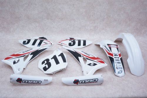 2006 06 yz250f yzf250 yz 250f 250 yzf plastics fenders side panels shrouds