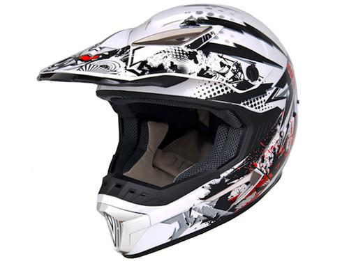 Dot auto race car racing track circuit rally go kart indy off-road helmet - m