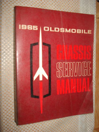 1965 oldsmobile shop manual service book original rare