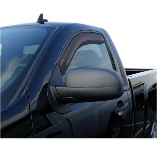 Ventshade window visor front new smoked chevy full size truck 192326