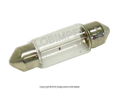 Porsche (1989-2013) license light bulb (12v - 5w) osram-sylvania, oem