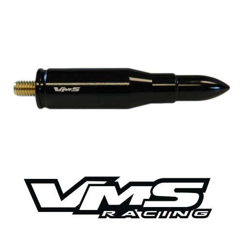 Vms racing billet 3&#034; 223 cal bullet antenna black for 00-06 toyota tundra