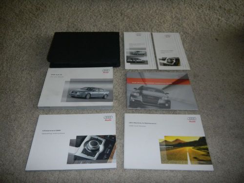 2008 audi a6 with navigation owners maunal set + free shipping