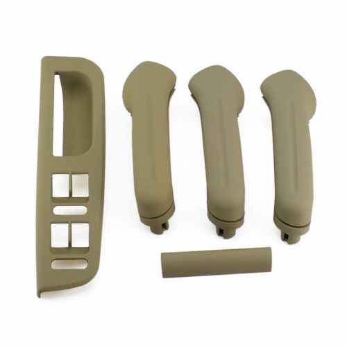 Set beige interior handle door grab cover switch bezel for jetta golf mk4 bora