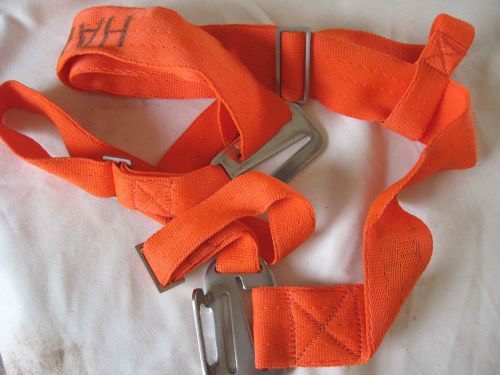 Orange marine   safety harness