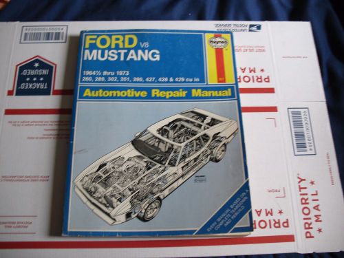 Ford v8 mustang auto repair manual - 1964 1/2 thru 1973