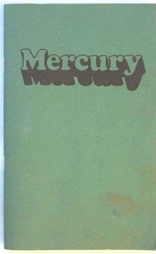 1974 mercury  owners manual original