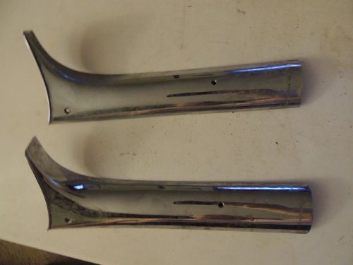 1961-1963 chrysler imperial right a-pillar chrome trim