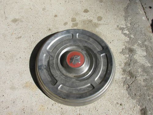 1960 61 62 63 64 65 66 67 rambler 10&#034; stainless steel hubcap (single)