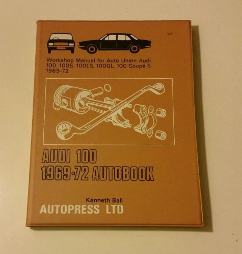 Audi 100 1969-72 autobook