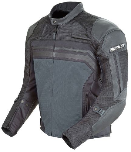 Joe rocket reactor 3.0 jacket black / gun metal men&#039;s size xl-large