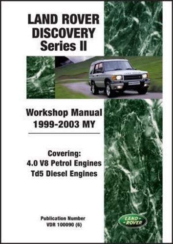 Land rover discovery ii 2 my 1999-2003 workshop manual engine trans diesel gas