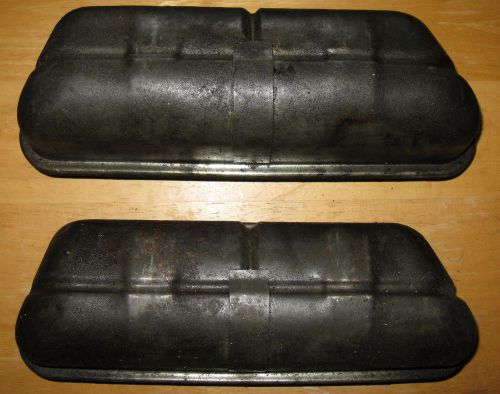 Porsche 356 super 90 vented ball check valve covers. vg  cond.