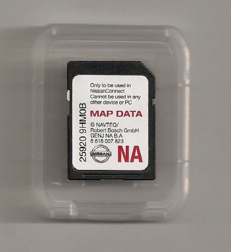 Nissan map data card navigation 25920 9hm0b