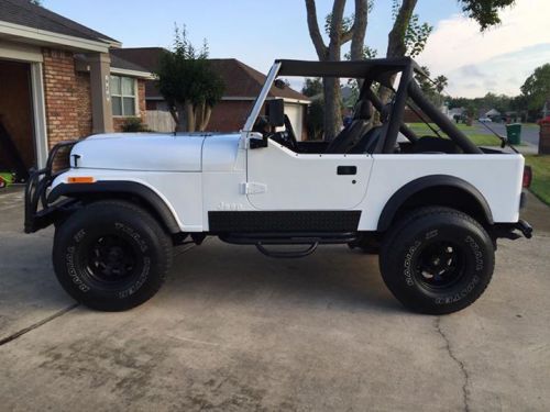 1984 amc jeep cj-7 rolling restoration