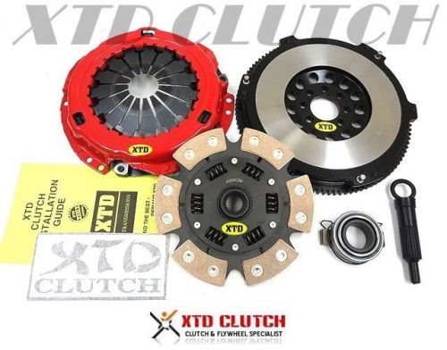 Xtd stage 3 mibaclutch &amp;x-lite flywheel kit 00-05 celica gts corolla matrix vibe