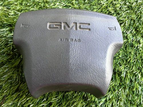 2002 - 2003  gmc envoy driver side wheel air bag dark gray oem