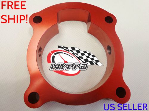 Nyppd throttle body spacer : hyundai genesis coupe 2.0t 2010-2012 [red]