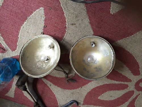 Ford model a vintage head lamp reflectors 32 -35 passenger car and truck