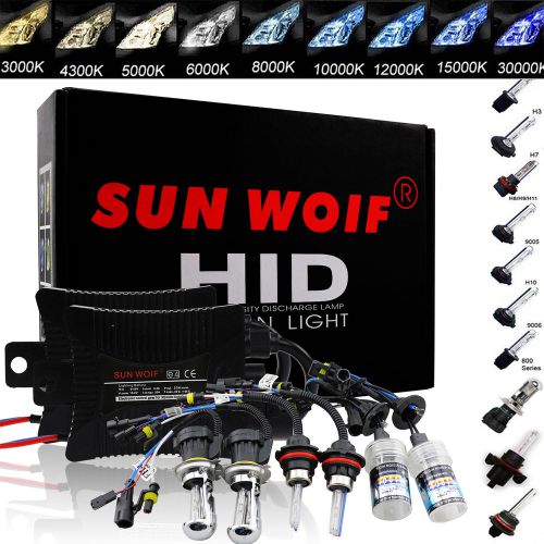 35w/55w hid bi-xenon coversion kit h1 h4 h7 h11 h3 9006 9007 hi/low head light