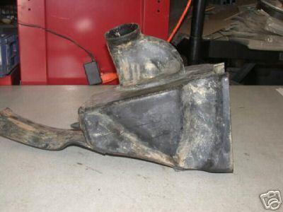 1986 ktm 250 ahrma airbox with mudflap air box intake