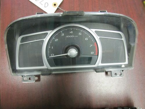 Instrument gauge cluster speedo honda civic 2006-2011 2dr man 78200-sva -a130-m1