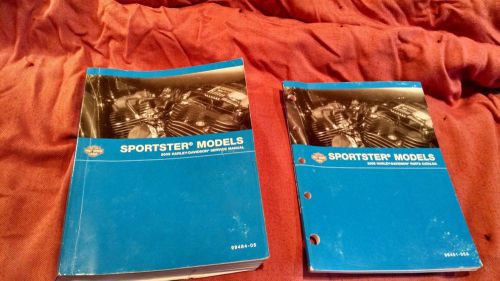 2005 harley davidson repair manual and parts catalog sporster models