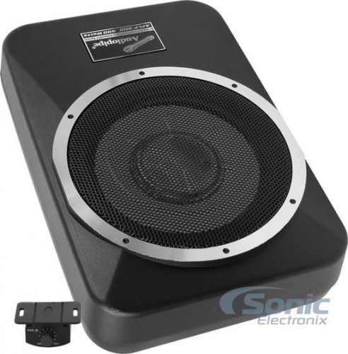 Audiopipe aplp-800 400w aplp active low profile amplified subwoofer bass system