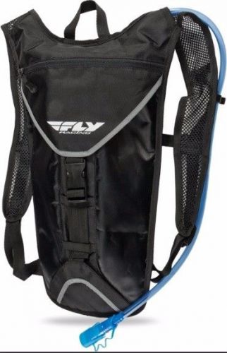 Fly racing hydration pack hydro water drink system reflective 70oz bladder black